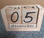 Houten Kalender Blokken, Ophalen of Verzenden, Zo goed als nieuw, Analoog, Overige typen