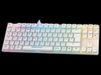 Mechanisch Gaming Toetsenbord RGB - Deltaco WK90R UK QWERTY, Computers en Software, Toetsenborden, Zo goed als nieuw, Qwerty, Bedraad