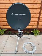 Complete canal digitaal schotelantenne, Audio, Tv en Foto, Schotelantennes, Ophalen, Zo goed als nieuw, (Schotel)antenne, Overige merken