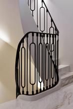 Handgemaakte smeedijzeren trapbalustrade op maat
