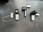 Modular Rektor design spots black alu Philips HUE aansturing, Ophalen, Gebruikt, Metaal of Aluminium, High-end design