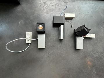 Modular Rektor design spots black alu Philips HUE aansturing beschikbaar voor biedingen