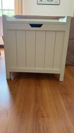 Witte Nachtkastje / Opbergbox, Ophalen, Overige materialen, Gebruikt, 55 tot 70 cm