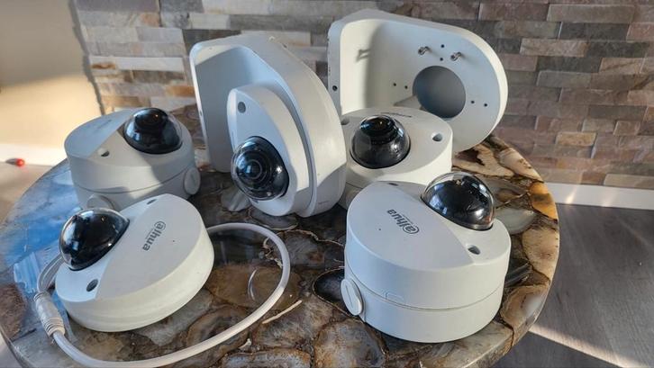 Dahua ip camera, 5 stuks. 4megapixel, Audio, Tv en Foto, Videobewaking, Zo goed als nieuw, Ophalen of Verzenden