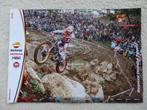HRC Montesa Honda poster Fujinami Fujigas Nicky Hayden #69, Ophalen of Verzenden, Nieuw, Motoren