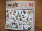 Jumbo katten puzzel 950 stuks compleet, Hobby en Vrije tijd, Denksport en Puzzels, Ophalen of Verzenden, 500 t/m 1500 stukjes