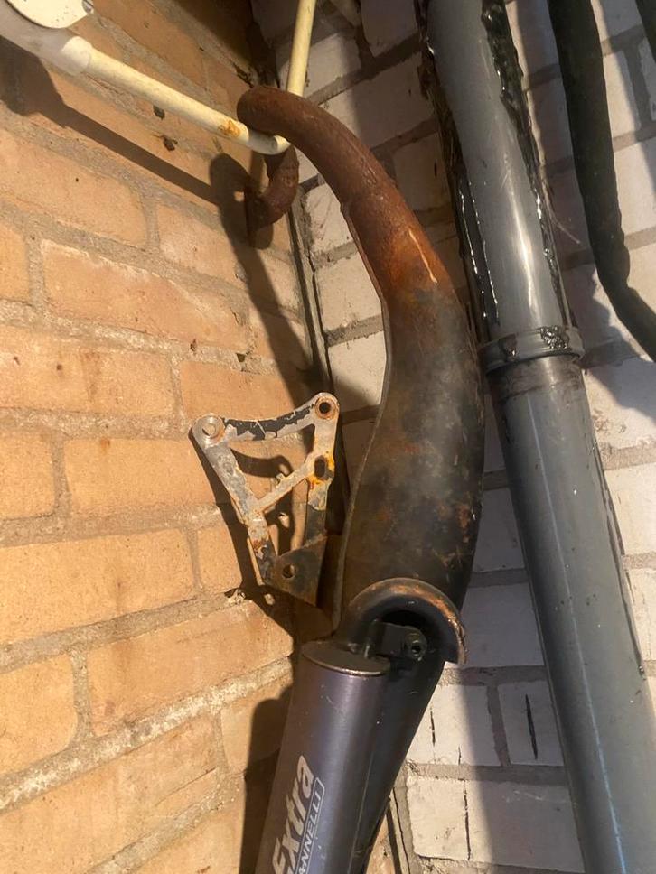 Gianelli Extra Uitlaat Yamaha Aerox Minarelli Horizontaal, Fietsen en Brommers, Brommeronderdelen | Scooters, Gebruikt, Yamaha