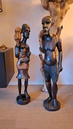 Grote houten beelden, Ophalen of Verzenden, Zo goed als nieuw, Mens