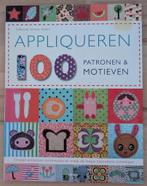 Boek Appliqueren 100 patronen & motieven - Deborah Green, Ophalen of Verzenden, Zo goed als nieuw, Borduren en Naaien