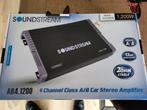 Soundstream AR4.1200 4ch amp, Auto diversen, Autospeakers, Ophalen of Verzenden, Nieuw