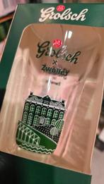 Grolsch bierglas Zwolle (nieuw in doosje!), Verzamelen, Biermerken, Ophalen of Verzenden, Zo goed als nieuw, Glas of Glazen, Grolsch