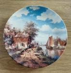 Royal Tichelaar Makkum - 'De eerste lentedag' Bord, Antiek en Kunst, Antiek | Wandborden en Tegels, Ophalen of Verzenden