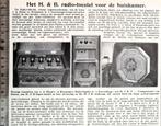 Den Haag 1926, v.d. Heem en Bloemsma Radio-handel in Joan Ma, Verzenden, Voor 1940, Gebruikt, Overige onderwerpen