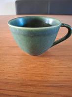 Groene Dille & Kamille Theekop/Cappuccinokop, Ophalen of Verzenden, Gebruikt