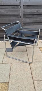 Replica Marcel Breuer wassily chair model met lichte schade, Ophalen, Zwart, Eén