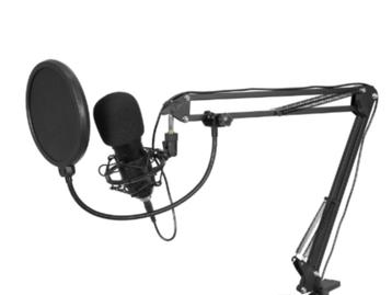 OMNITRONIC BMS-1C USB Condenser Broadcast Microphone Set beschikbaar voor biedingen