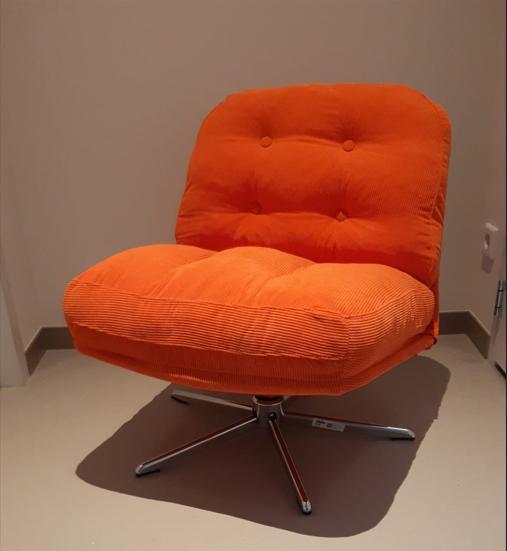 DYVLINGE Ikea - Draai relax fauteuil, Huis en Inrichting, Fauteuils, Nieuw, Metaal, Stof, 50 tot 75 cm, 75 tot 100 cm, Ophalen