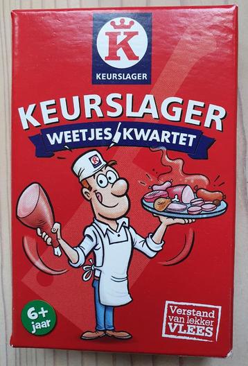 Keurslager weetjes kwartet: nieuw, €4,50 incl verzendkosten beschikbaar voor biedingen