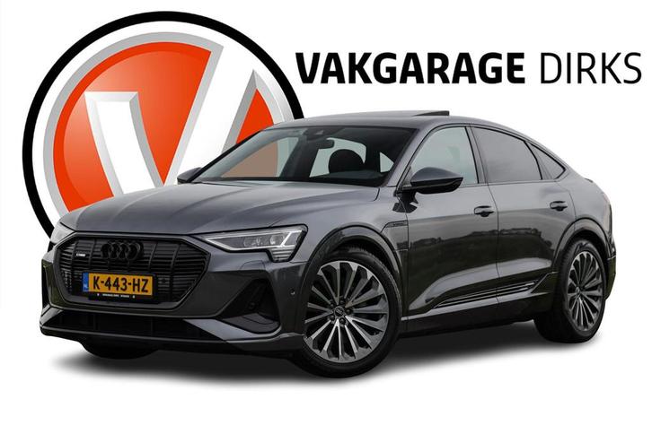 Audi E-tron Sportback Quattro 2x S-Line 313 PK ✅ Matrix, Auto's, Audi, Bedrijf, Te koop, e-tron, 4x4, ABS, Achteruitrijcamera