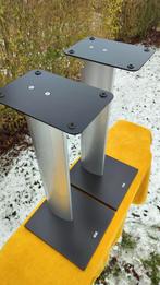 Elac speaker stands, steunen in keurige staat!, Zo goed als nieuw, 60 tot 120 watt, Front, Rear of Stereo speakers, Ophalen