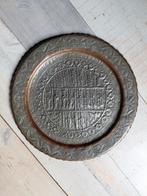 antieke plate bord, Antiek en Kunst, Ophalen of Verzenden