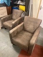 Bankstel met 2 fauteuils, Ophalen, Overige materialen, Gebruikt, 150 tot 200 cm