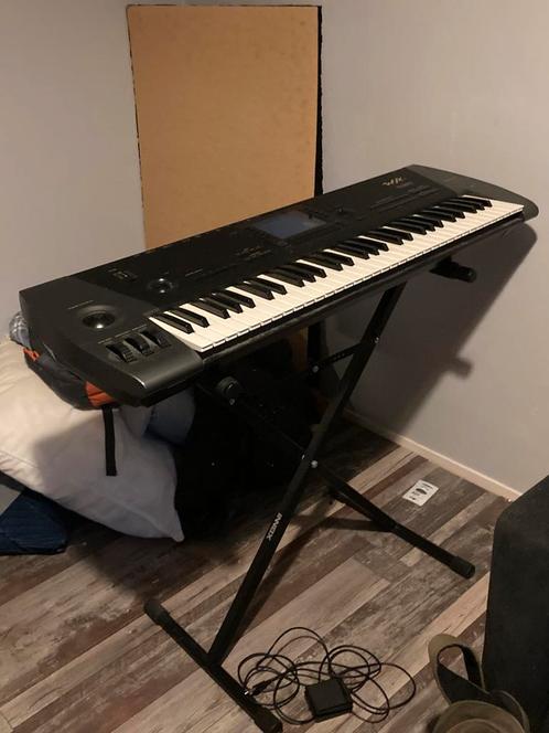 Keyboard Technics WSA1, Muziek en Instrumenten, Keyboards, Gebruikt, 61 toetsen, Technics, Met standaard, Ophalen