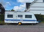 Hobby 495 uk stapelbed (kinderkamer) Excellent easy, Caravans en Kamperen, Caravans, Treinzit, Particulier, Dwars-stapelbed, 1250 - 1500 kg