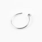 S925 Sterling Zilver Neuspiercing Open Ring, Sieraden, Tassen en Uiterlijk, Piercings, Birgitta-Gracht 33, 6465 EL Kerkrade, Nederland