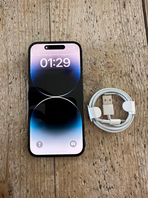 Iphone 14 pro 128gb, Telecommunicatie, Mobiele telefoons | Apple iPhone, Gebruikt, 128 GB, Zonder abonnement, Zonder simlock, iPhone 14 Pro