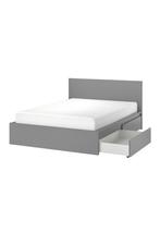 Bed ikea, Ophalen, Wit, Tweepersoons, Zo goed als nieuw