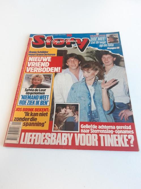 Story 1988. Nr. 10. Annie Schilder. Bzn. Sylvia de Leur. Jos, Verzamelen, Tijdschriften, Kranten en Knipsels, Verzenden