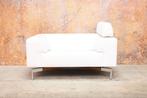 ZGANieuw gebroken witte leren Leolux Howlo design loveseat, Huis en Inrichting, Fauteuils, Ophalen, Design, Kreas, Leolux