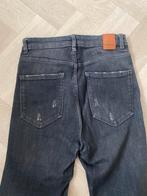 Zwarte Trafaluc skinny Jeans XS 34 grijs zwadr met franjes, Kleding | Dames, Zara, Ophalen of Verzenden, W27 (confectie 34) of kleiner