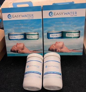 2x Easywater totalcare + Easywater PH+&- granulaat beschikbaar voor biedingen