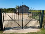 Smeed ijzeren poort, Ophalen of Verzenden, IJzer, Sierhekwerk