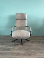 Nette bruin / groene relax fauteuil / relaxstoel modern, Ophalen, Nvt, Nvt, Nvt