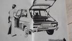 Simca 1100 instructieboek / handleiding, Ophalen of Verzenden