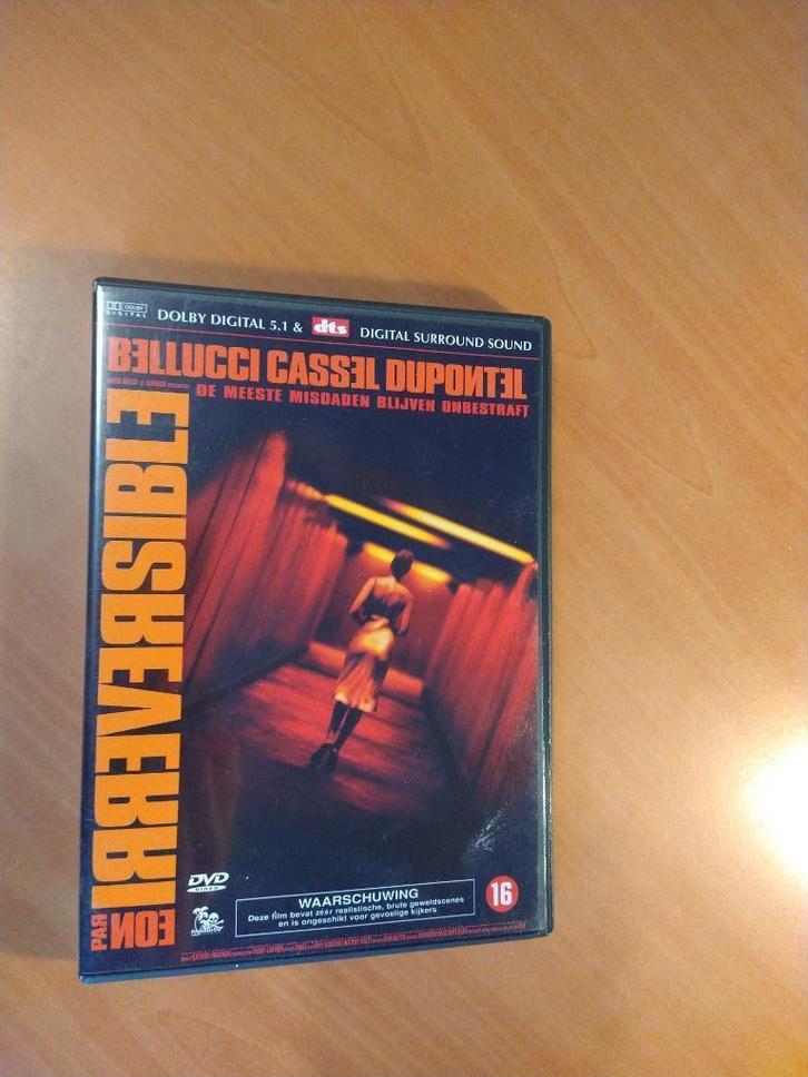 DVD Irreversible, Cd's en Dvd's, Dvd's | Thrillers en Misdaad, Zo goed als nieuw, Actiethriller, Vanaf 16 jaar, Ophalen of Verzenden