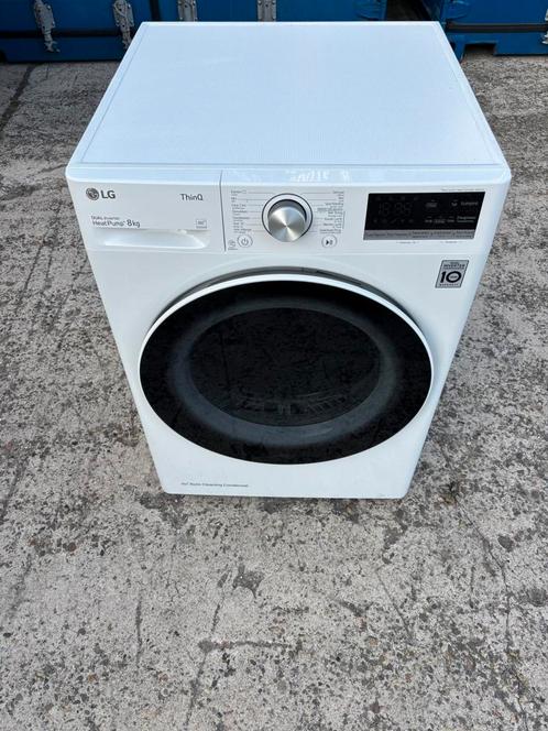 LG 8kg warmtepompdroger, Witgoed en Apparatuur, Wasdrogers, Refurbished, Overige typen, Voorlader, 8 tot 10 kg, 85 tot 90 cm, Anti-kreukfase