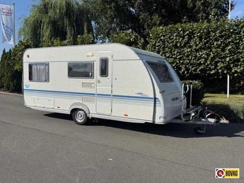 Adria Adora 472 DB mover,voortent,fietsrek, Caravans en Kamperen, Caravans, Bedrijf, tot en met 3, 750 - 1000 kg, Standaardzit