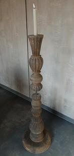Stoer, Sober, Landelijke kandelaar, Ophalen, Bruin, Zo goed als nieuw, 75 cm of meer