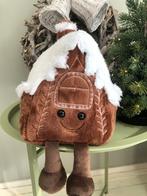 knuffel/pluche Gingerbread huisje, 22 cm, Ophalen of Verzenden, Nieuw