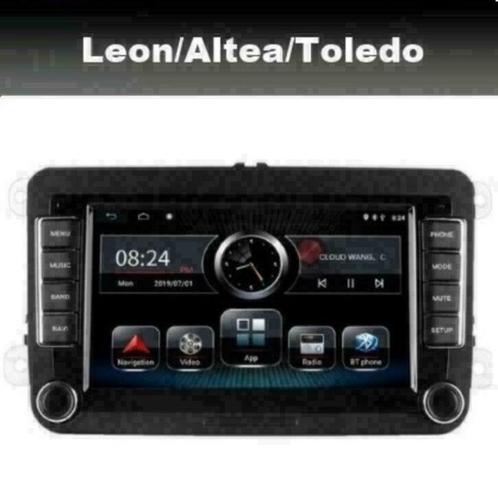 Seat Leon Toledo radio navigatie android 9 wifi dab+ carkit, Auto diversen, Autoradio's, Nieuw, Ophalen of Verzenden