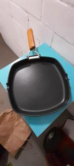 WeCook! Grillpan - Zo goed als nieuw, Gietijzer, Ophalen of Verzenden, Zo goed als nieuw, Keramische plaat