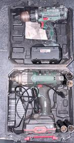 Parkside Boormachine & Schroefmachine Set, Doe-het-zelf en Verbouw, Gereedschap | Boormachines, Gebruikt, Variabele snelheid, Ophalen of Verzenden