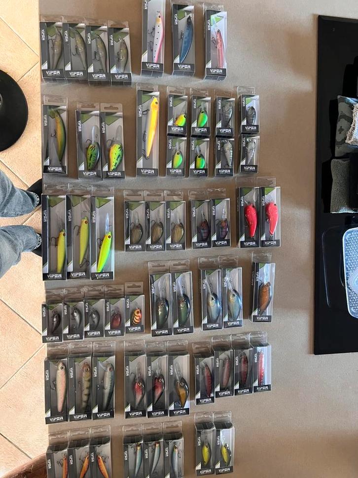 Viper Pro kunstaas 55 stuks totaal bulk of enkel, Watersport en Boten, Hengelsport | Roofvissen, Nieuw, Overige typen, Ophalen of Verzenden