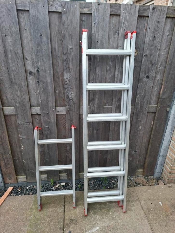Altrex Vlieringtrap - Opvouwbaar, Doe-het-zelf en Verbouw, Ladders en Trappen, Gebruikt, Minder dan 2 meter, Ophalen