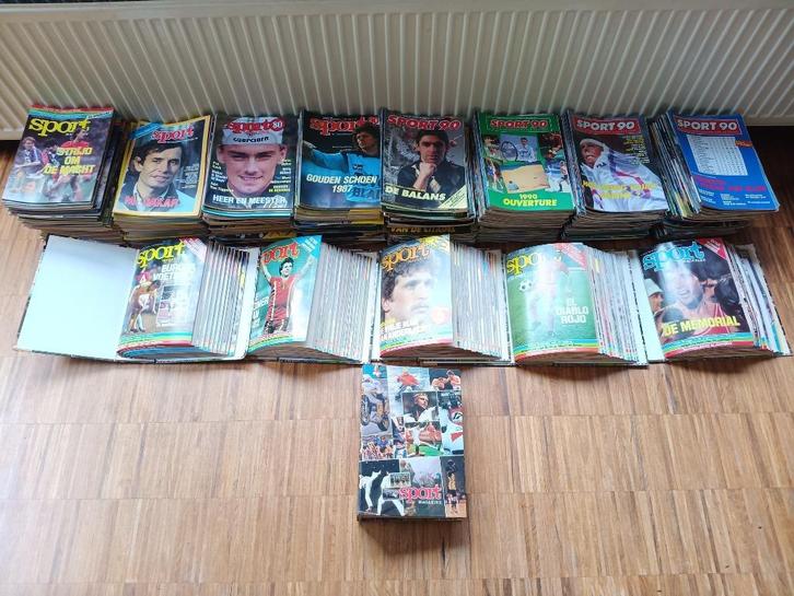 Complete reeks Sport magazines 1980 - 1993, Verzamelen, Sportartikelen en Voetbal, Zo goed als nieuw, Boek of Tijdschrift, Overige sporten