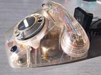Vintage telefoon T65 Delft transparant, Telecommunicatie, Vaste telefoons | Niet Draadloos, Ophalen, Gebruikt, Met draaischijf